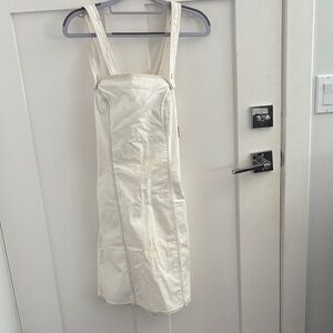 Guess Overalls Cream Dress